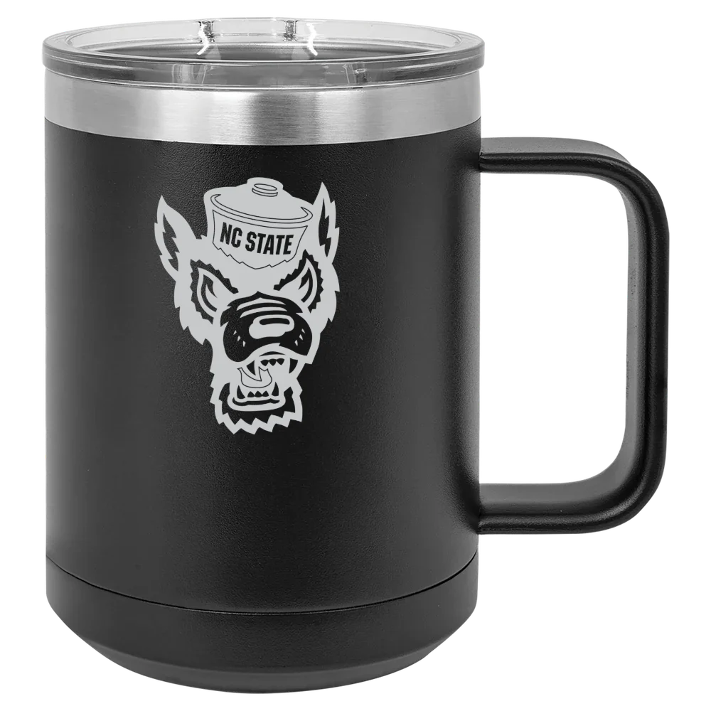 North Carolina State University Polar Camel 15 oz. Mug with Slider Lid