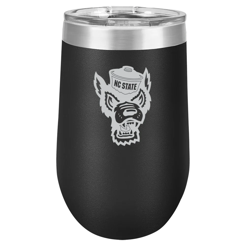 North Carolina State University Polar Camel 16 oz. Stemless Wine Tumbler