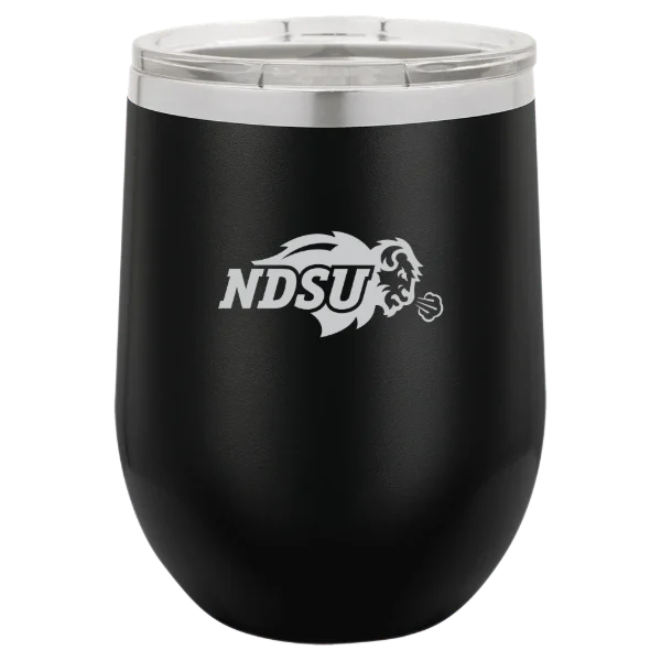 North Dakota State University Polar Camel 12 oz. Stemless Wine Tumbler