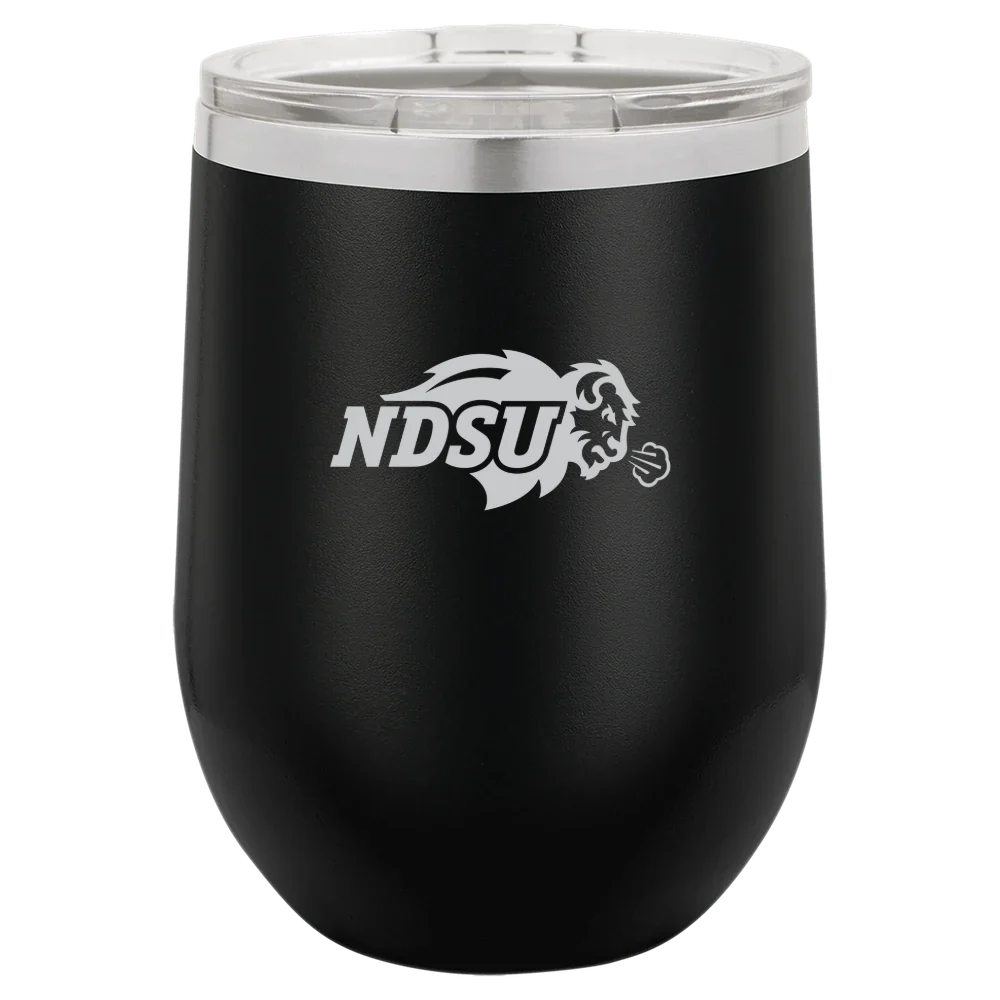 North Dakota State University Polar Camel 12 oz. Stemless Wine Tumbler