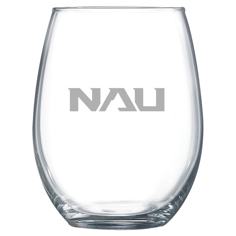 Northern Arizona University Polar Camel 15 oz. Stemless Wine Glass