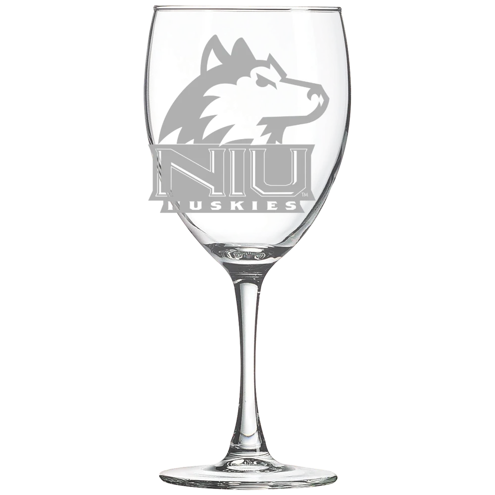 Northern Illinois University Polar Camel 10 1/2 oz. Wine Glass