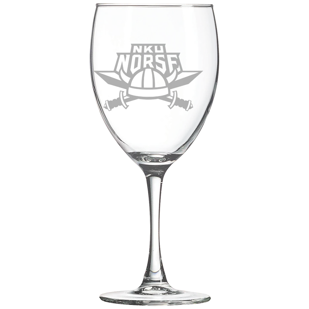 Northern Kentucky University Polar Camel 10 1/2 oz. Wine Glass