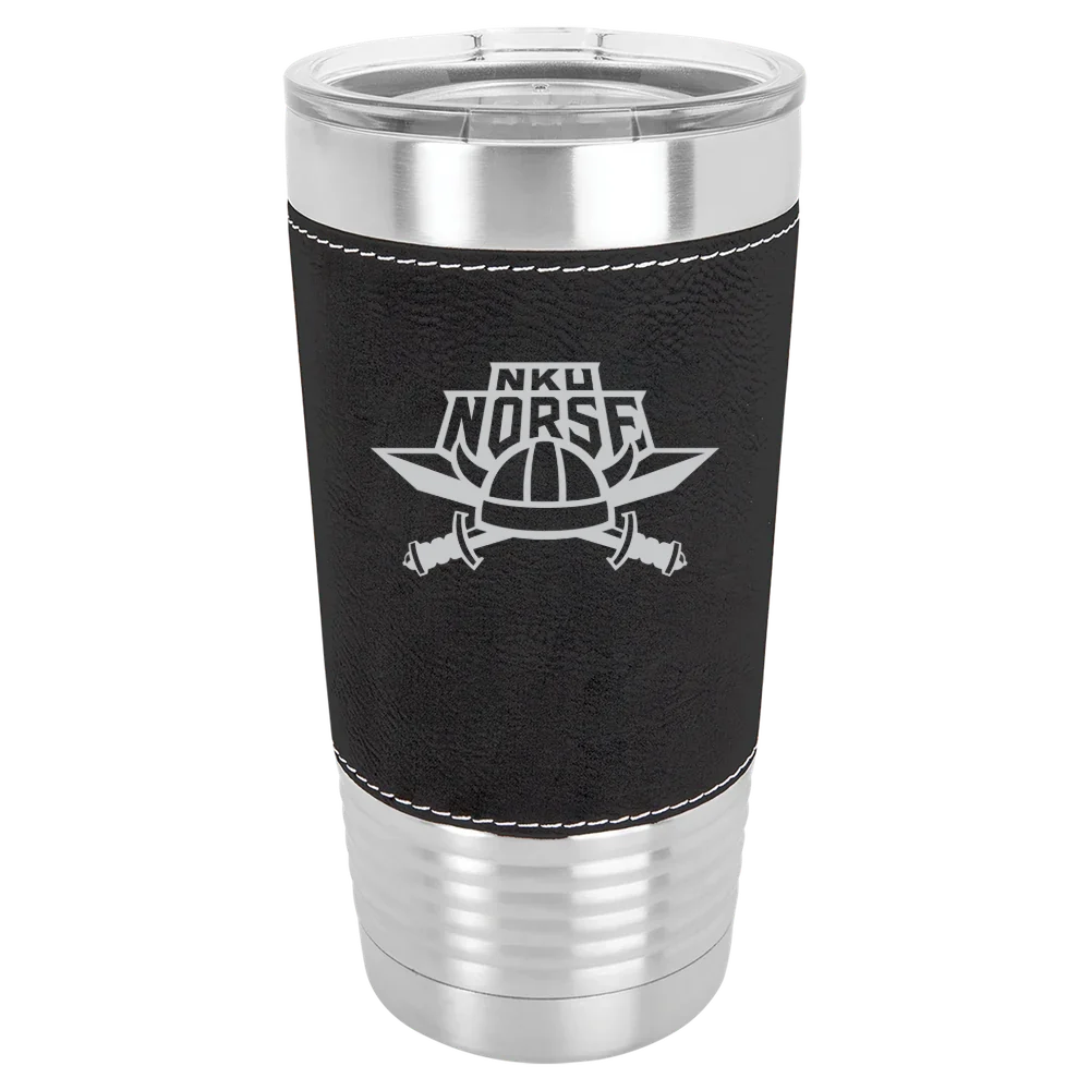Northern Kentucky University Polar Camel 20 oz. Leatherette Grip Tumbler with Standard Lid
