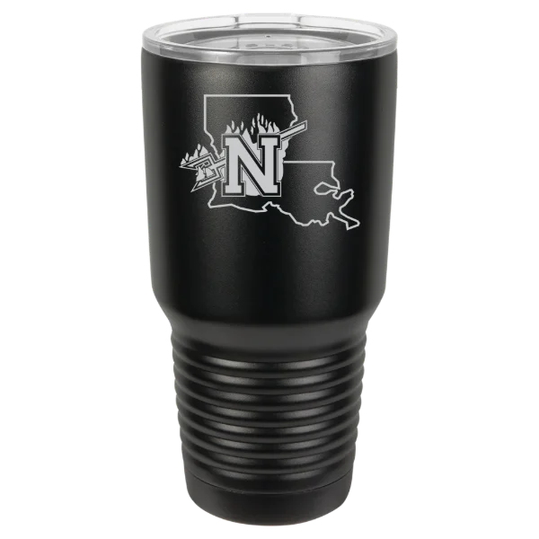 Northwestern State University Polar Camel 30 oz. Ringneck Tumbler with Standard Lid