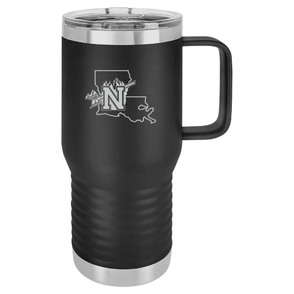Northwestern State University Polar Camel 20 oz. Travel Mug with Slider Lid