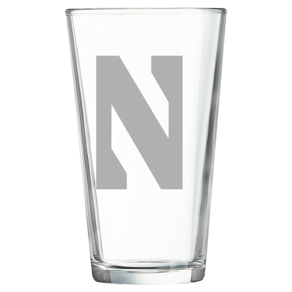 Northwestern University Polar Camel 16 oz. Pint Mixing Glass