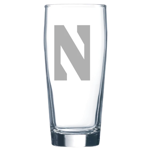 Northwestern University Polar Camel 16 oz. Willi Becher Beer Glass