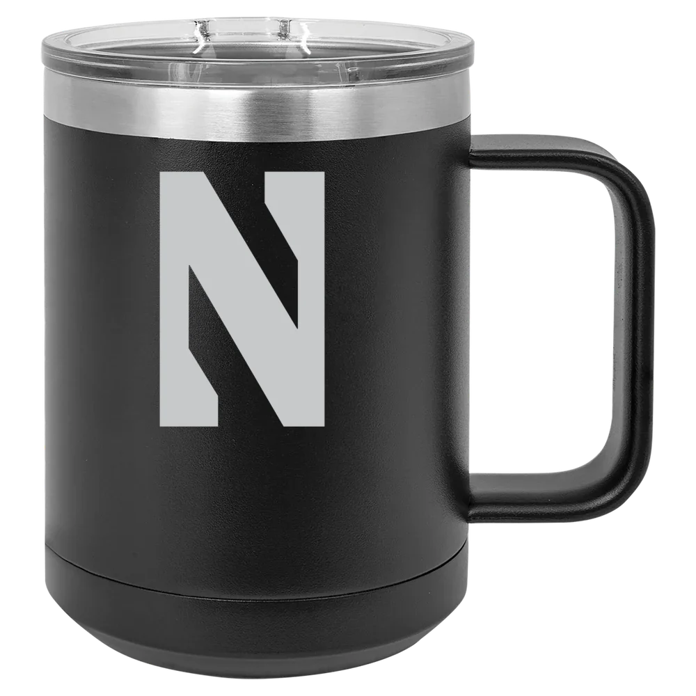 Northwestern University Polar Camel 15 oz. Mug with Slider Lid