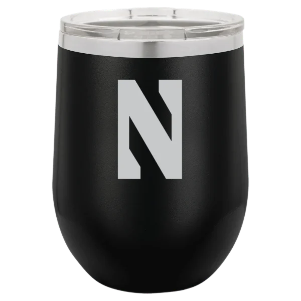 Northwestern University Polar Camel 12 oz. Stemless Wine Tumbler