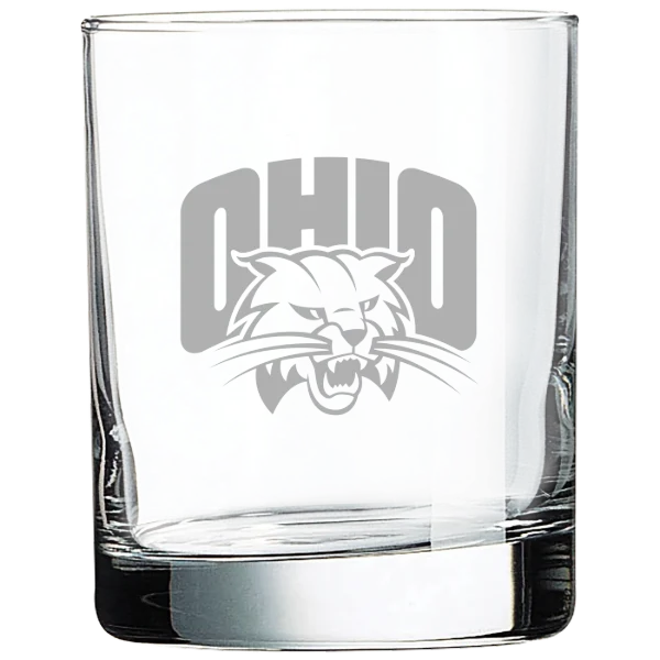Ohio University Polar Camel 10 1/2 oz. On The Rocks Glass