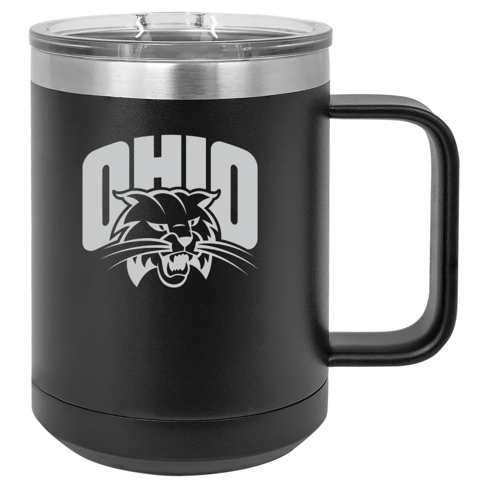Ohio University Polar Camel 15 oz. Mug with Slider Lid
