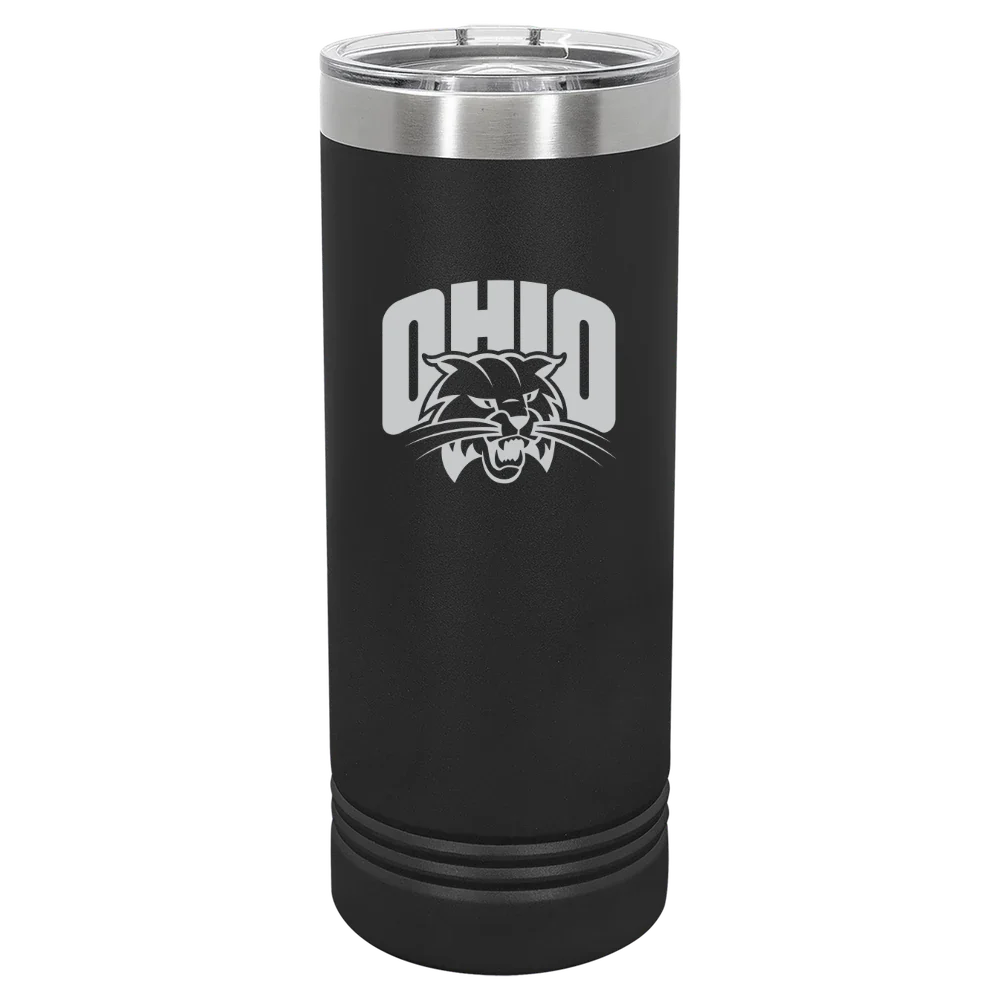 Ohio University Polar Camel 22 oz. Skinny Tumbler with Slider Lid