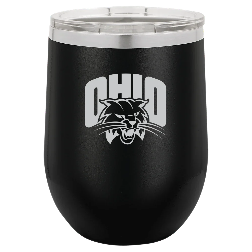 Ohio University Polar Camel 12 oz. Stemless Wine Tumbler