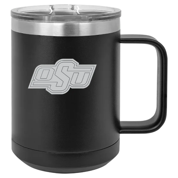 Oklahoma State University Polar Camel 15 oz. Mug with Slider Lid