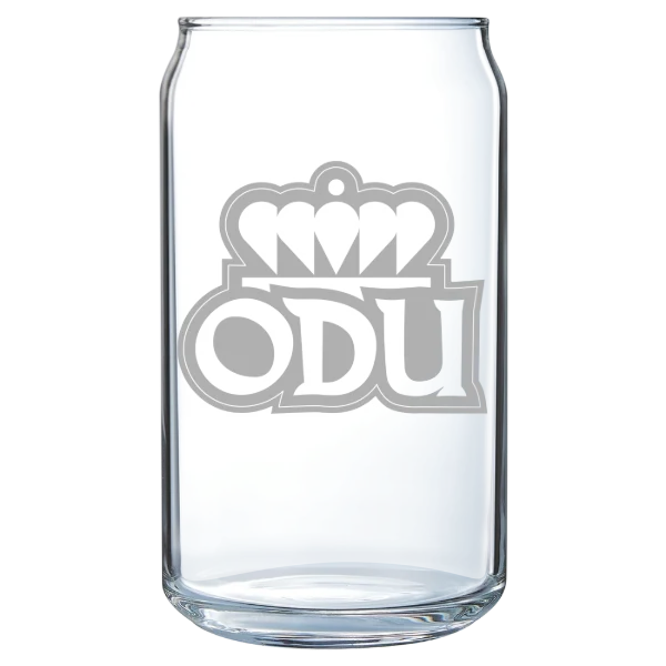 Old Dominion University Polar Camel 16 oz. Can Glass