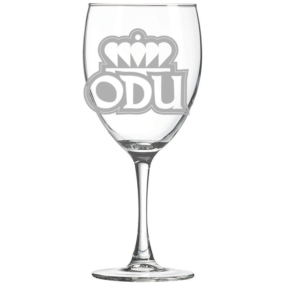 Old Dominion University Polar Camel 10 1/2 oz. Wine Glass