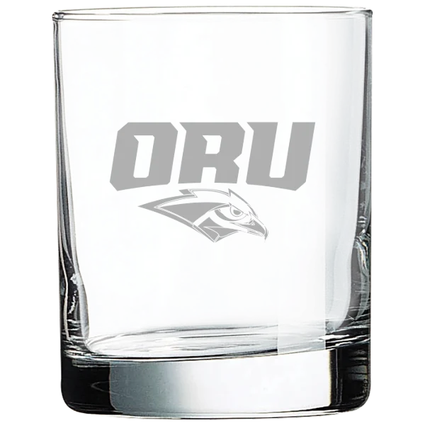 Oral Roberts University Polar Camel 10 1/2 oz. On The Rocks Glass