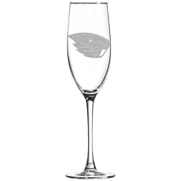 Oregon State University Polar Camel 8 oz. Champagne Flute