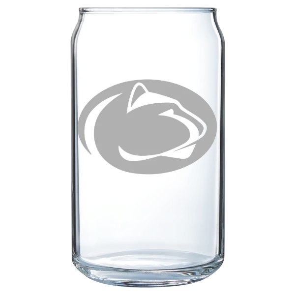 Pennsylvania State University Polar Camel 16 oz. Can Glass