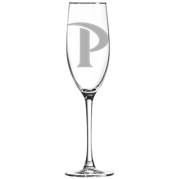 Pepperdine University Polar Camel 8 oz. Champagne Flute