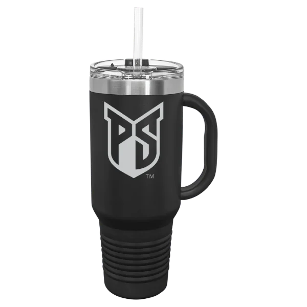 Portland State University Polar Camel 40 oz. Travel Mug with Snap Lid & Straw