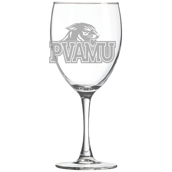 Prairie View A&M University Polar Camel 10 1/2 oz. Wine Glass