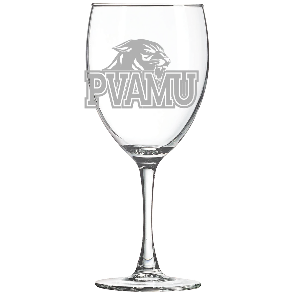 Prairie View A&M University Polar Camel 10 1/2 oz. Wine Glass