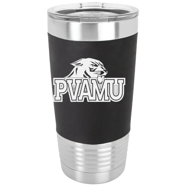 Prairie View A&M University Polar Camel 20 oz. Silicone Grip Tumbler with Standard Lid