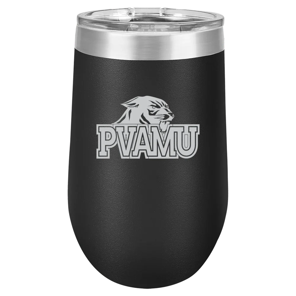 Prairie View A&M University Polar Camel 16 oz. Stemless Wine Tumbler