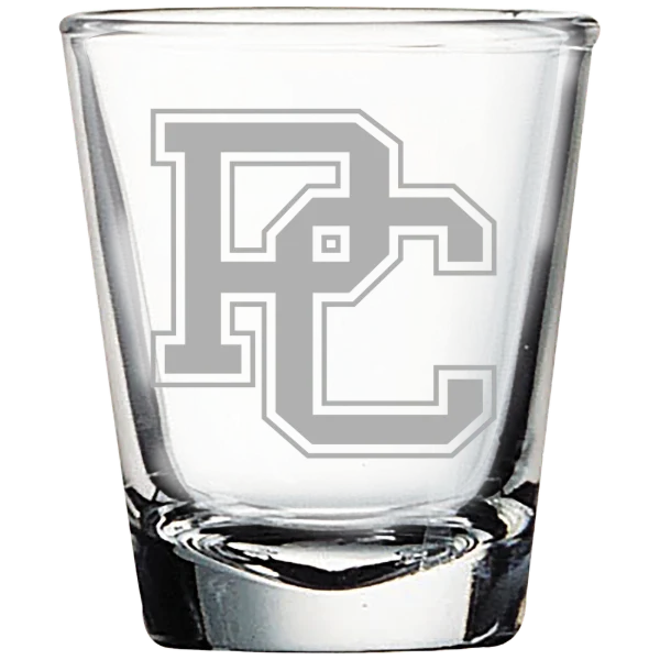 Presbyterian College Polar Camel 1.7 oz. Shot Glass