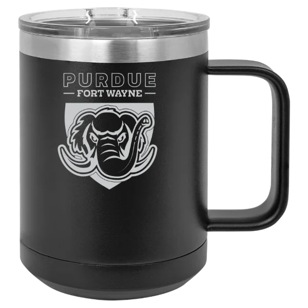 Purdue University Fort Wayne Polar Camel 15 oz. Mug with Slider Lid