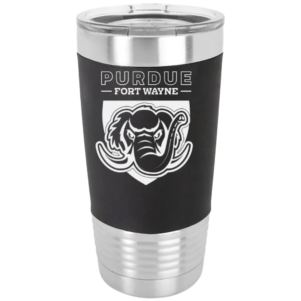 Purdue University Fort Wayne Polar Camel 20 oz. Silicone Grip Tumbler with Standard Lid