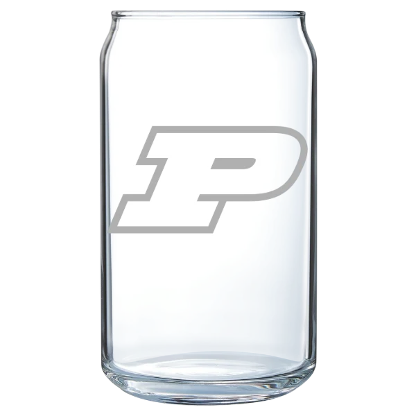 Purdue University Polar Camel 16 oz. Can Glass