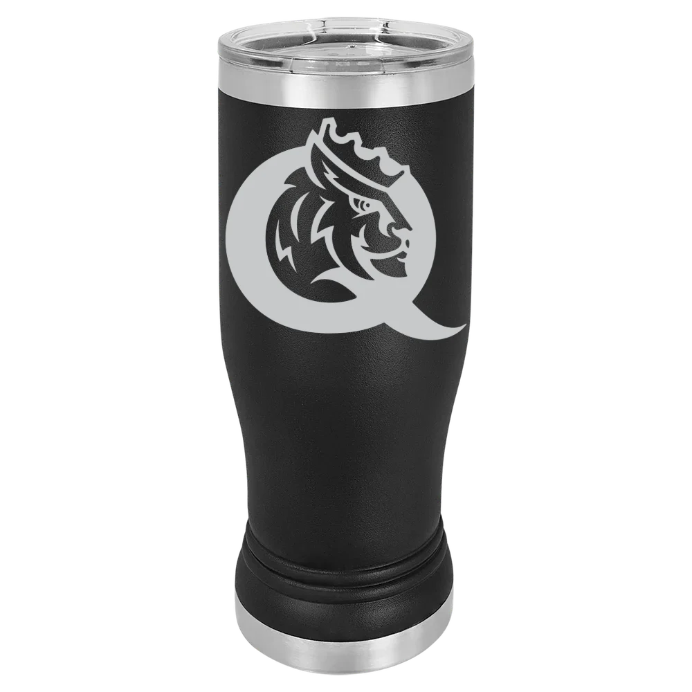 Queens University of Charlotte Polar Camel 14 oz. Pilsner Tumbler