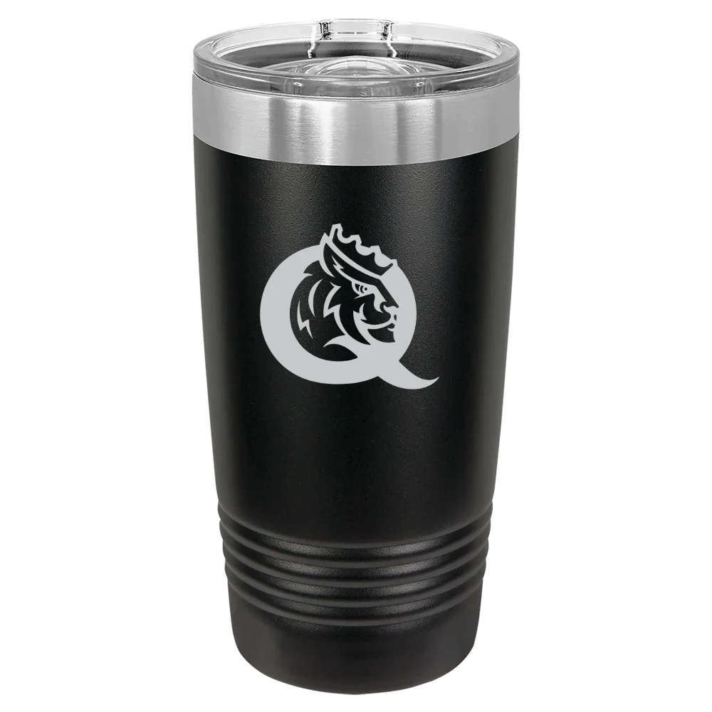 Queens University of Charlotte Polar Camel 20 oz. Ringneck Tumbler with Slider Lid