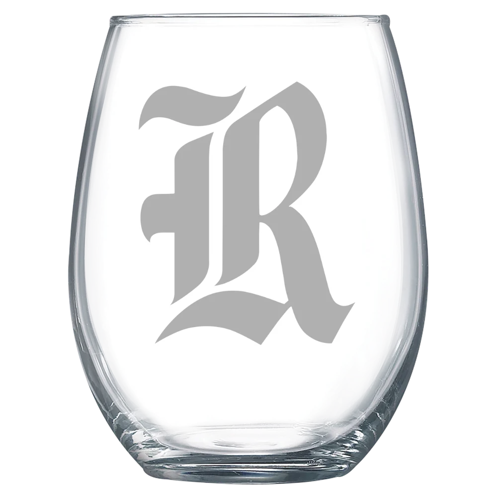 Rice University Polar Camel 15 oz. Stemless Wine Glass