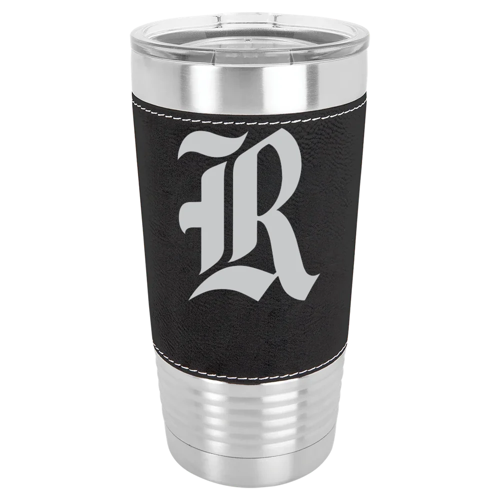 Rice University Polar Camel 20 oz. Leatherette Grip Tumbler with Standard Lid