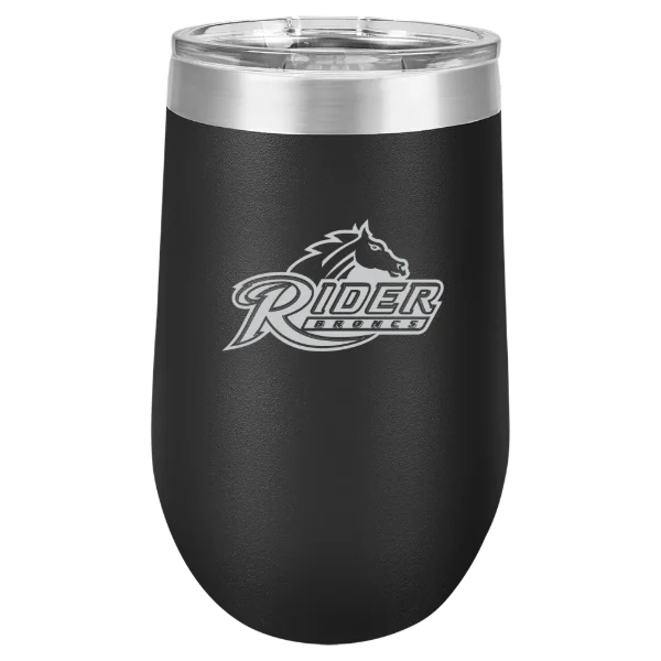 Rider University Polar Camel 16 oz. Stemless Wine Tumbler
