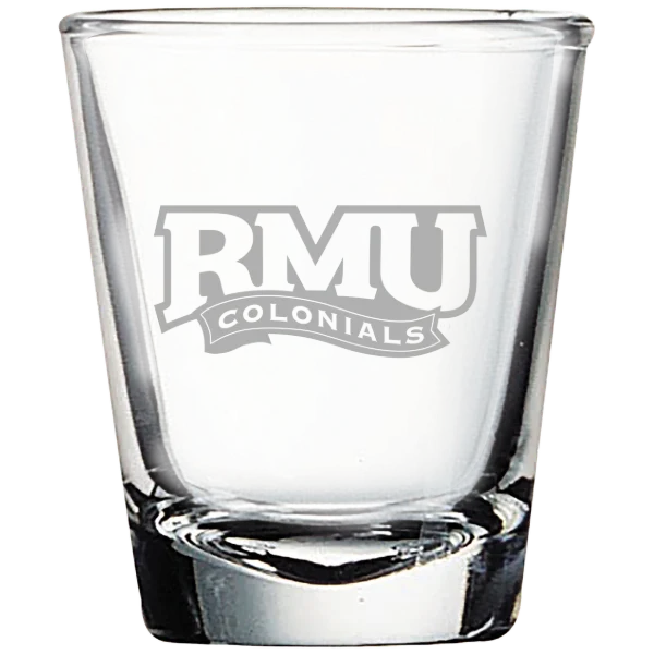 Robert Morris University Polar Camel 1.7 oz. Shot Glass