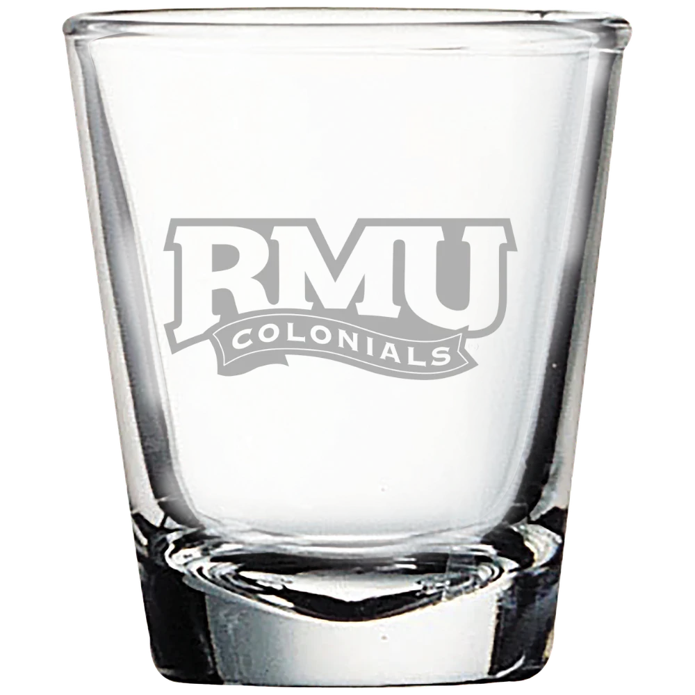 Robert Morris University Polar Camel 1.7 oz. Shot Glass