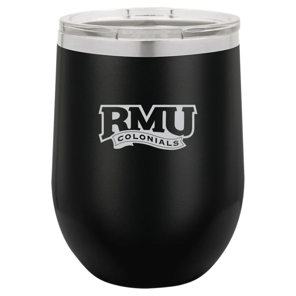 Robert Morris University Polar Camel 12 oz. Stemless Wine Tumbler
