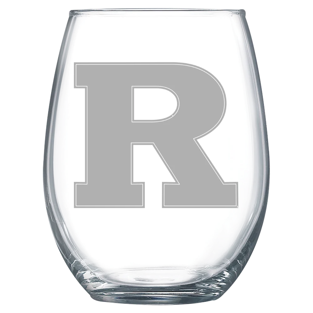 Rutgers, The State University of New Jersey, New Brunswick Polar Camel 15 oz. Stemless Wine Glass