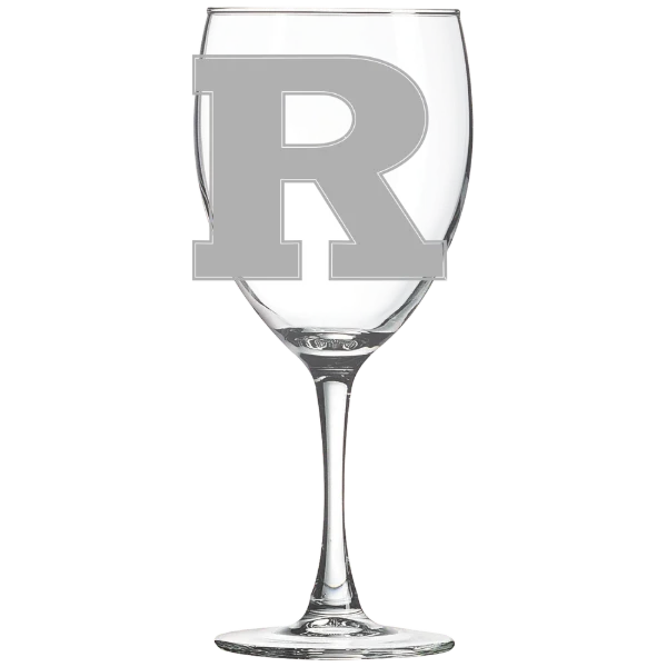 Rutgers, The State University of New Jersey, New Brunswick Polar Camel 10 1/2 oz. Wine Glass