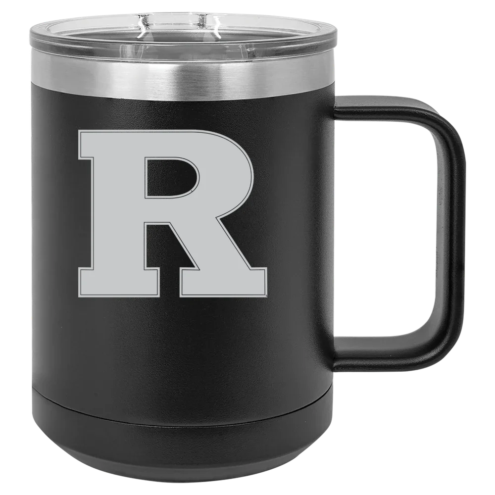 Rutgers, The State University of New Jersey, New Brunswick Polar Camel 15 oz. Mug with Slider Lid