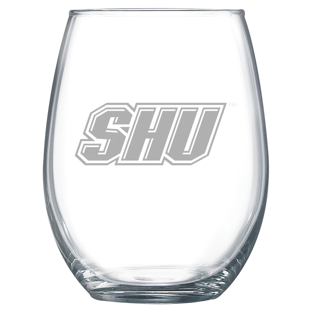 Sacred Heart University Polar Camel 15 oz. Stemless Wine Glass