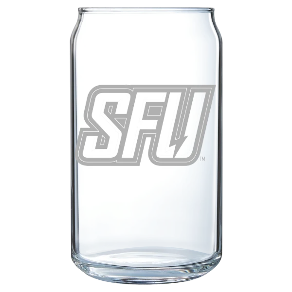 Saint Francis University  Polar Camel 16 oz. Can Glass
