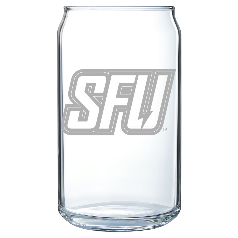Saint Francis University  Polar Camel 16 oz. Can Glass