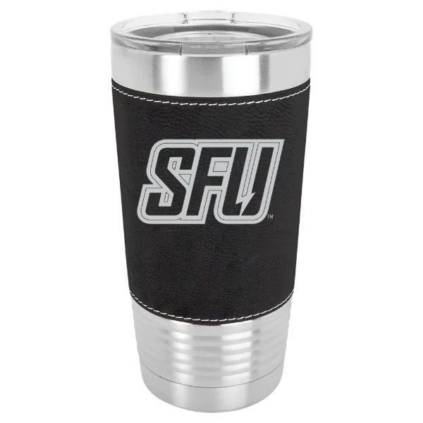 Saint Francis University  Polar Camel 20 oz. Leatherette Grip Tumbler with Standard Lid
