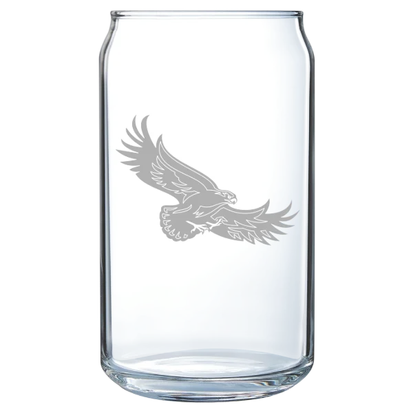 Saint Joseph's University Polar Camel 16 oz. Can Glass